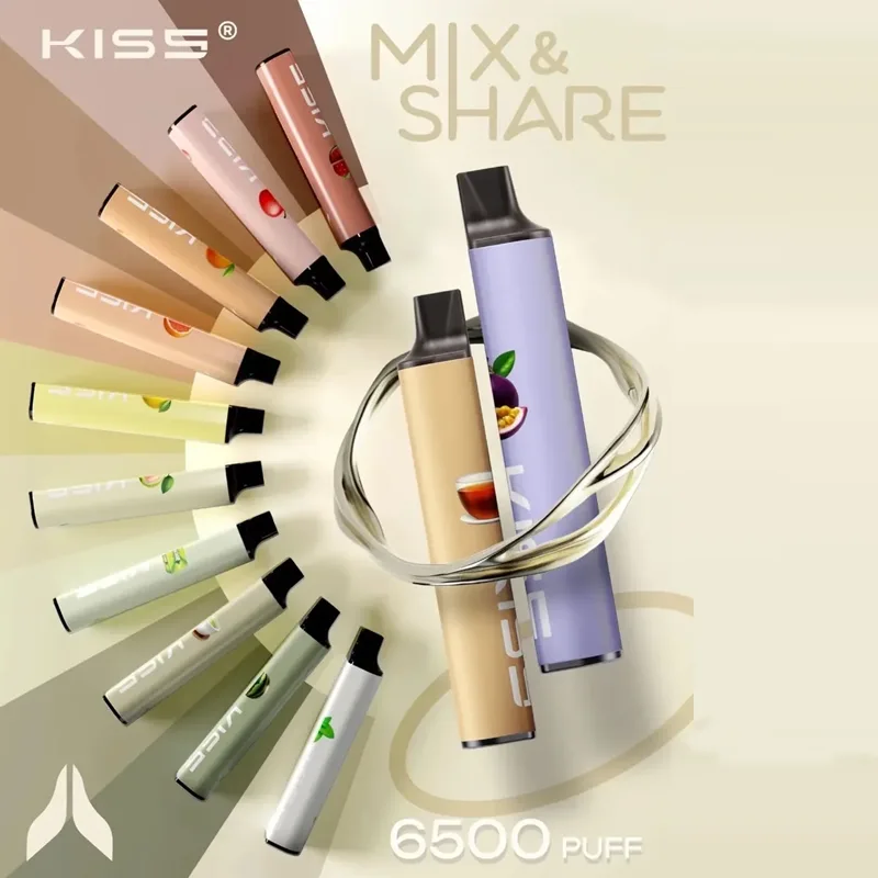 KISS 凱斯5號一次性電子煙 6500口多口味組合設計