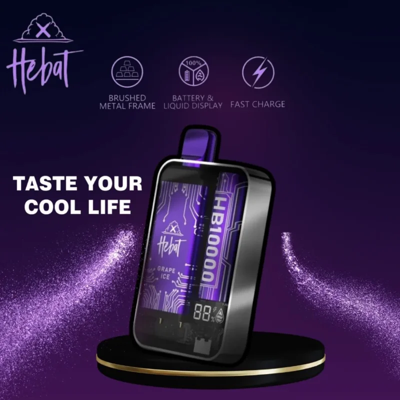 Hebat禧貝PLUS一次性電子煙全系列口味展示